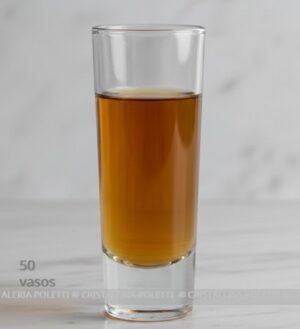 Juego de 50 Vasos Tequileros Crisa 0151 de 45 ml / 1.5 Oz