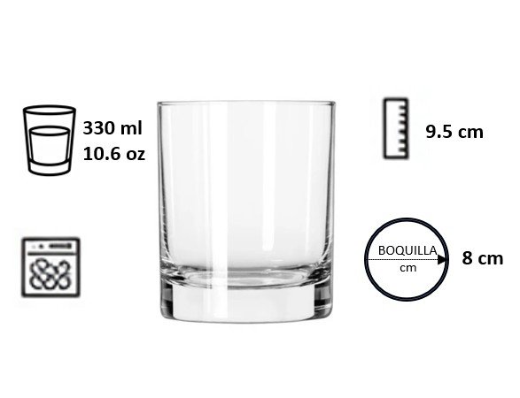 Juego de 24 Vasos Old Fashion 6714 330 ml - Image 2